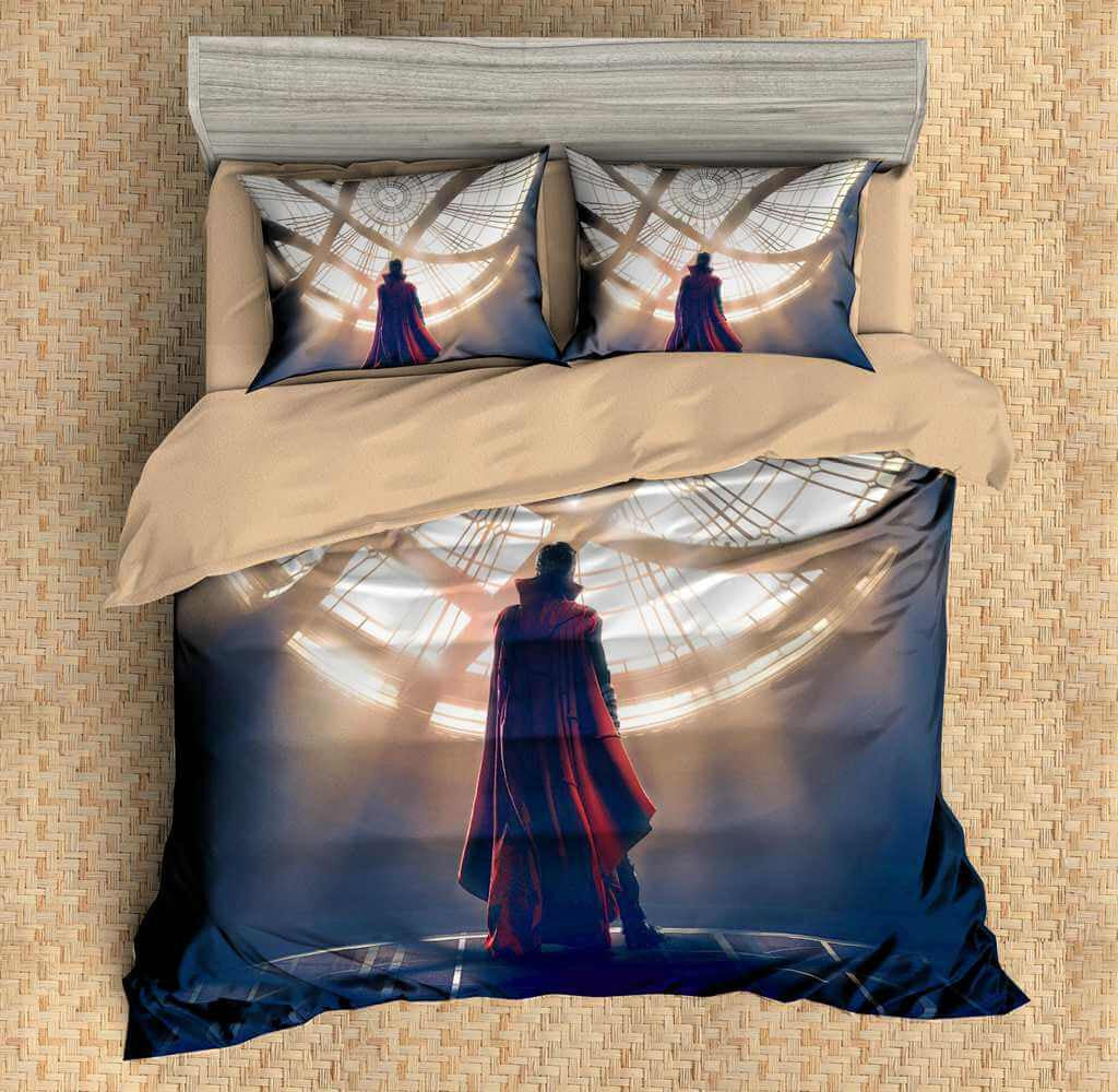 Customize Doctor Strange Duvet Cover Set 3pcs Bedding Set Bedlinen