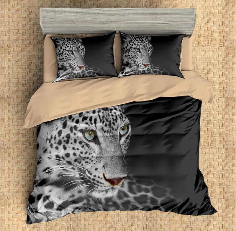 3d Customize Leopard Bedding Set Duvet Cover Set Bedroom Set