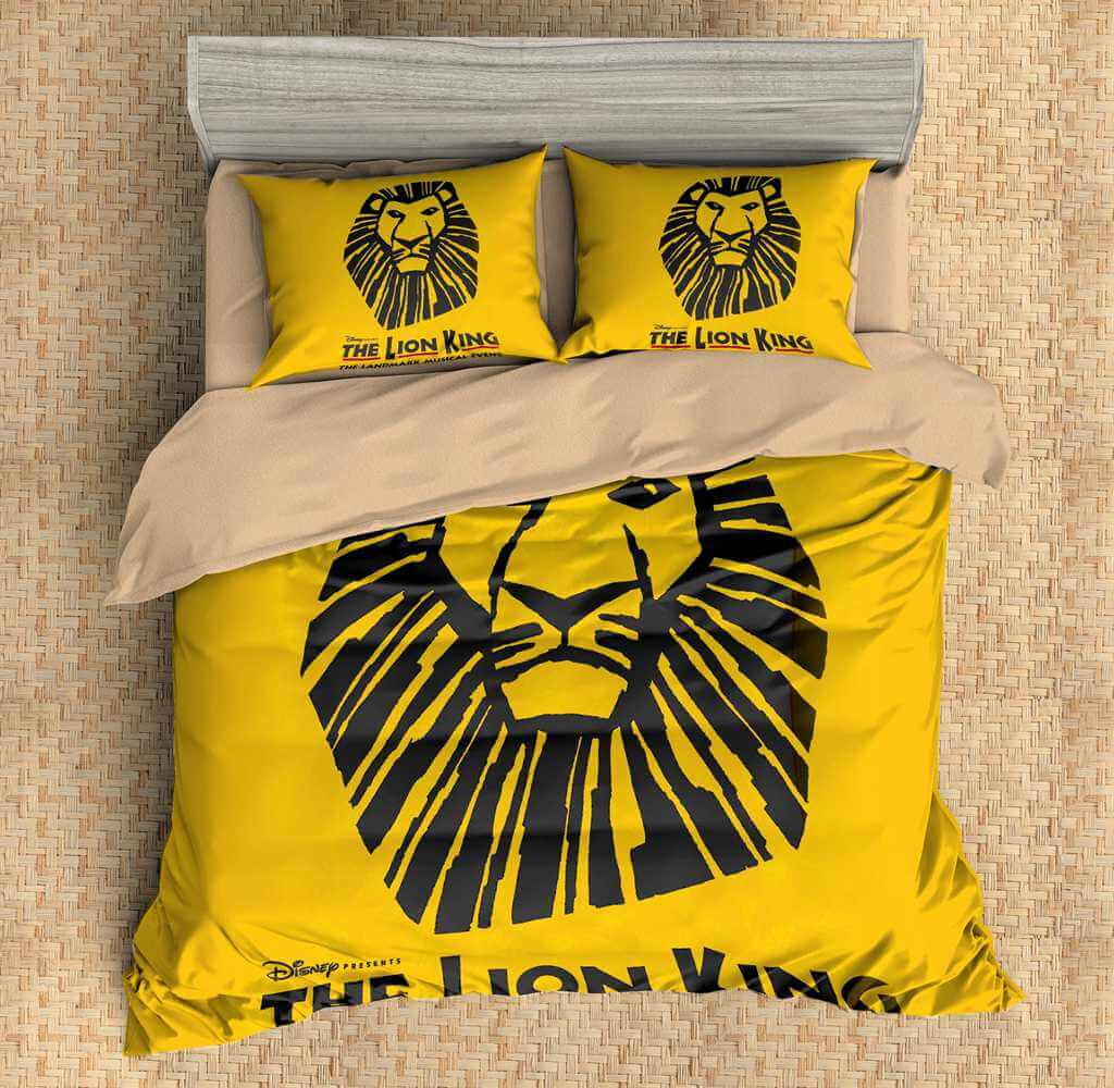 3d Customize The Lion King Bedding Set Duvet Cover Set Bedroom Set Bedlinen