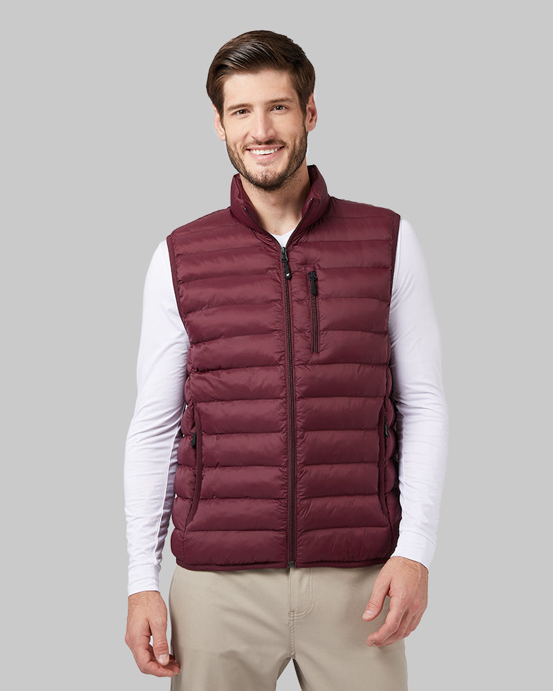 Men's Lightweight Recycled Poly-Fill Packable Vest