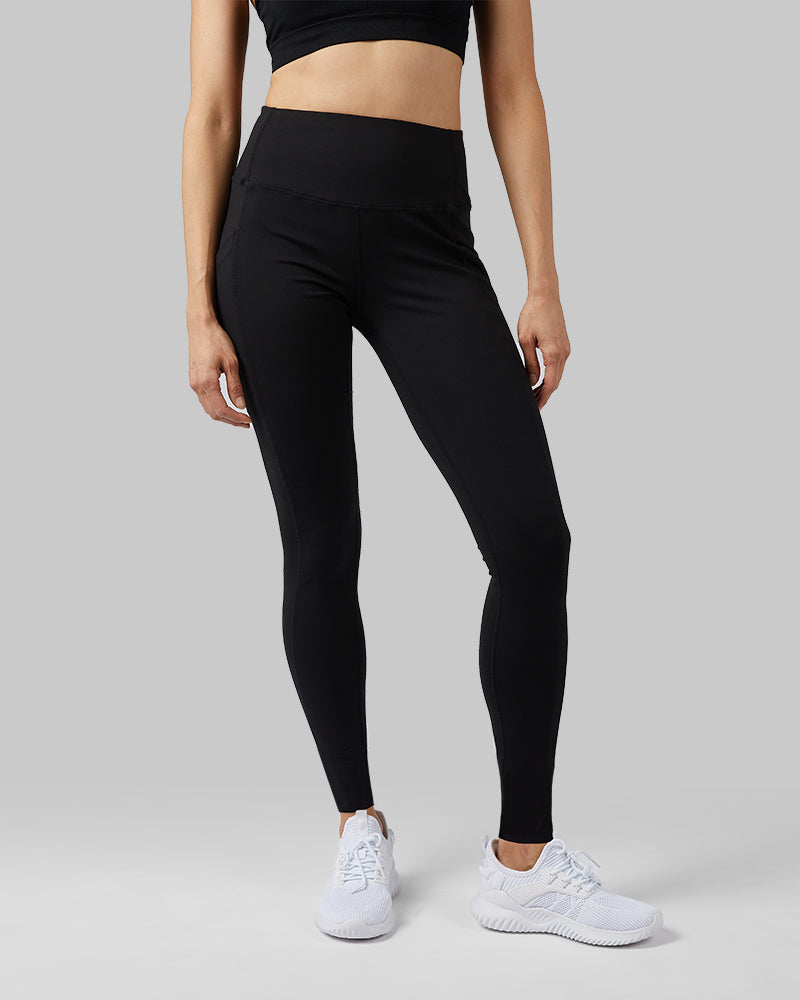 Buy 32 Degrees women plain leggings black Online