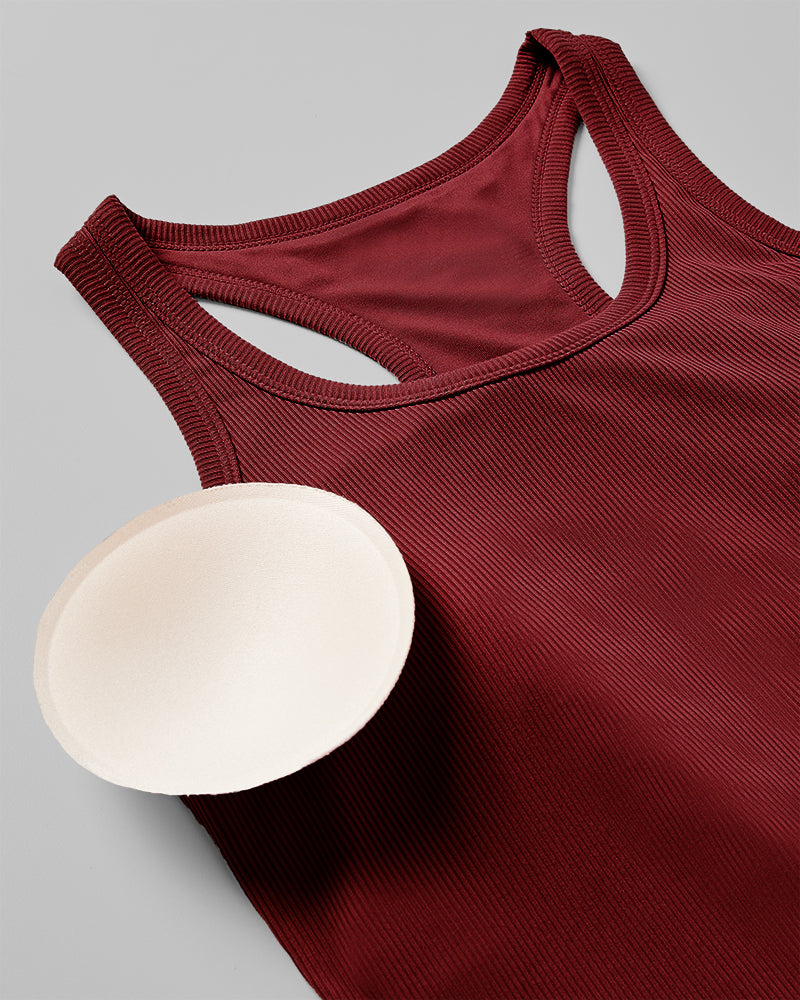 WOMEN'S SOFT RIB RACERBACK BRA TANK