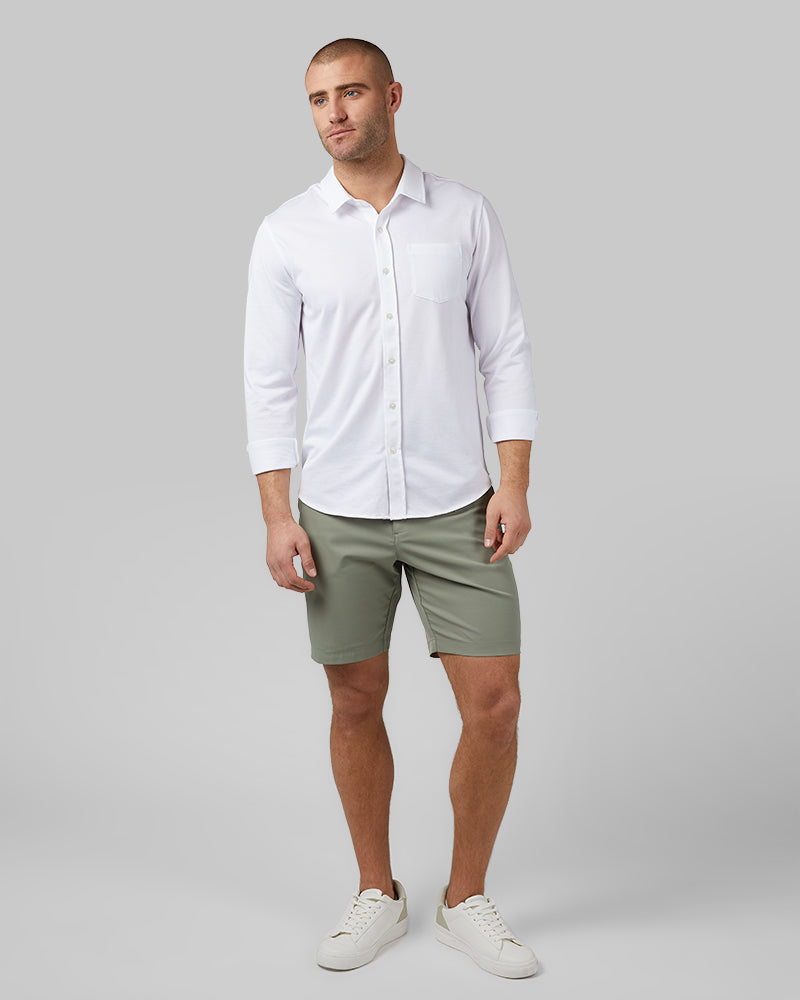 MEN'S TWILL TECH CLASSIC SHORT