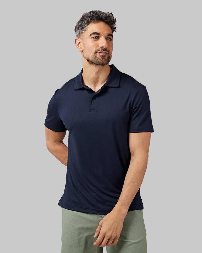 32 Degrees Men's Relaxed Pique Polo Shirt