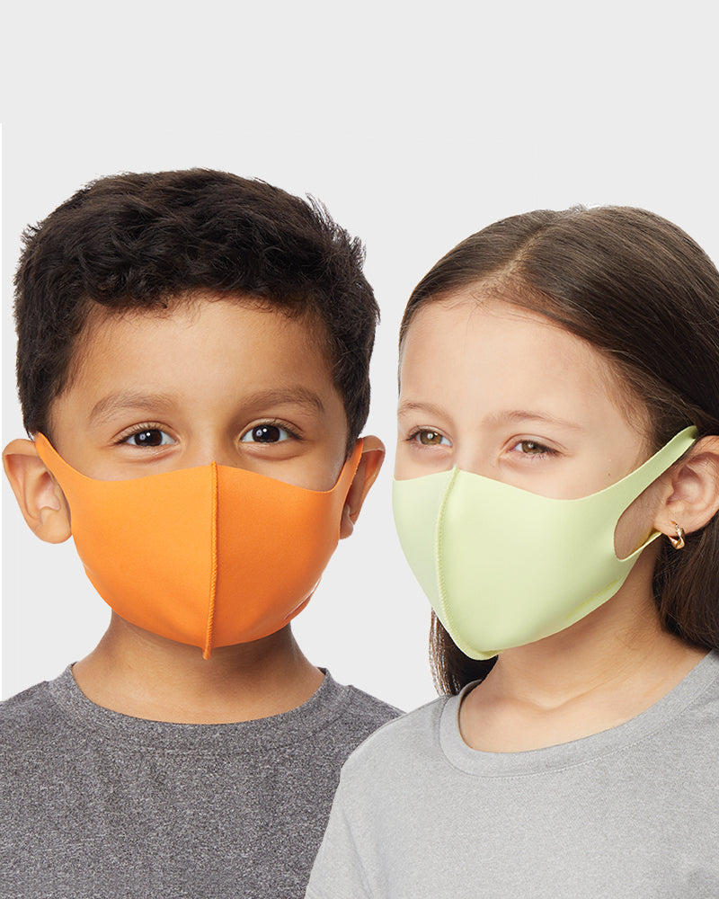 UNISEX REUSABLE KID'S 5-PACK FACE COVERING MASK