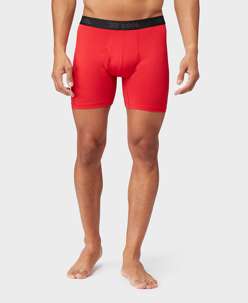 MEN'S ACTIVE MESH BOXER BRIEF