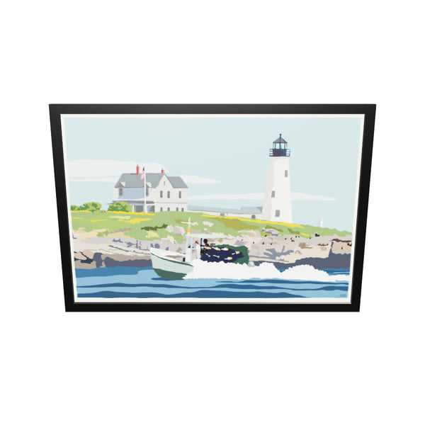 Wood Island Light Art Print 36