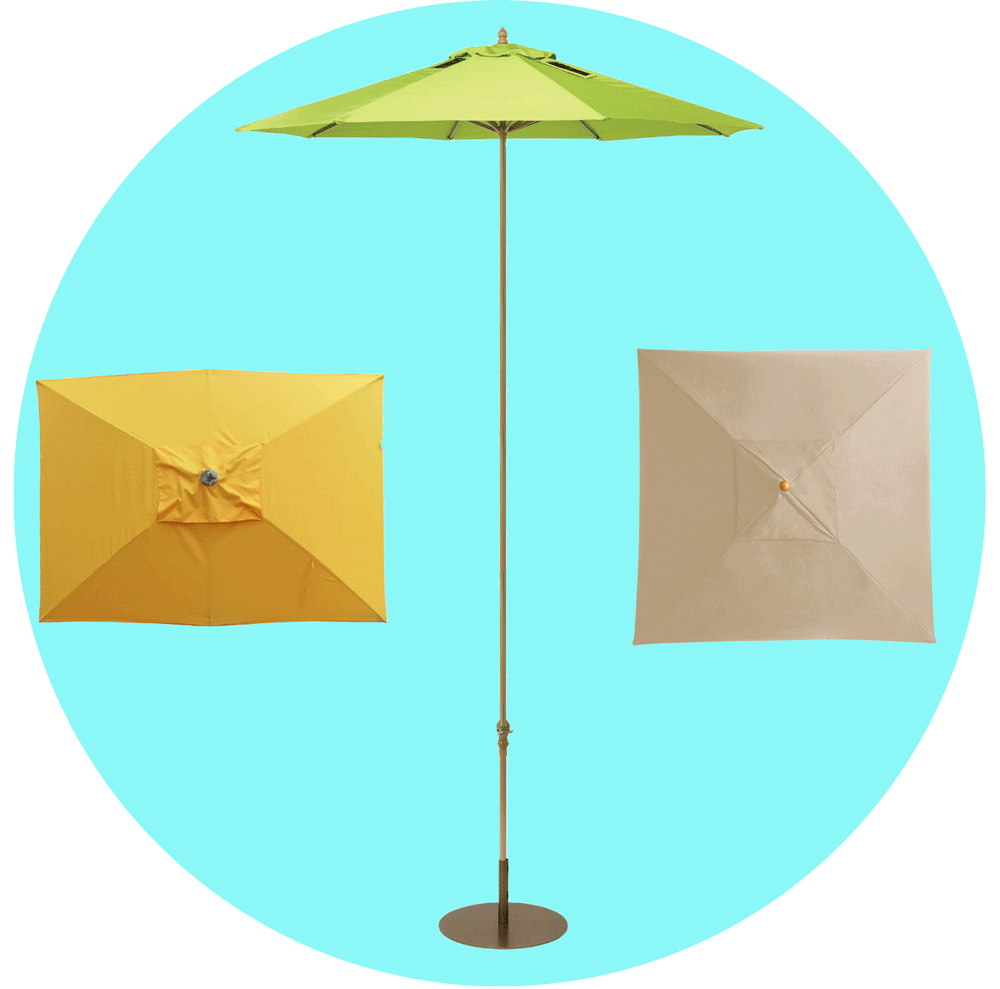Patio Umbrella Sizes & Shapes