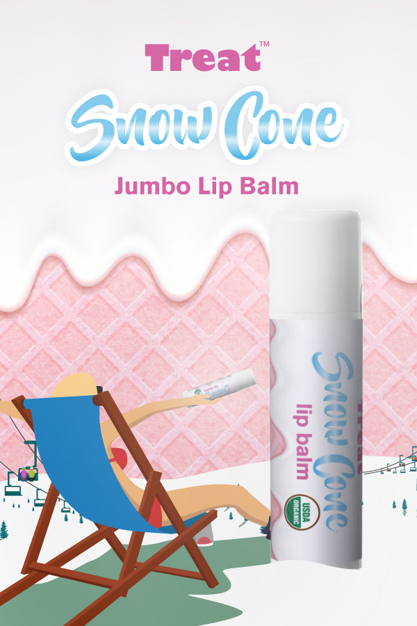 Snow Cone Jumbo Lip Balm