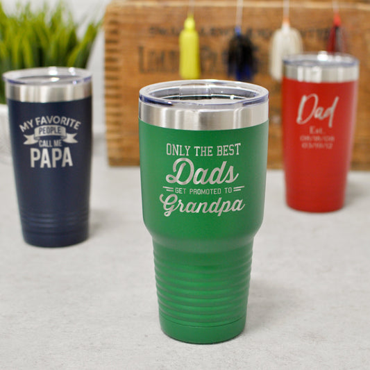 Grandpa Father's Day Engraved YETI Rambler Tumbler Engraved Tumbler  Personalized Gift Best Grandpa Fun at Grandpas Papa Gift 