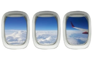 Airplane Window Decals