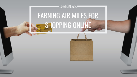 Earning Air Miles for Shopping Online