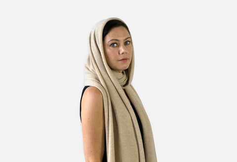 Jet&Bo Cashmere Travel Wrap Style The Snood
