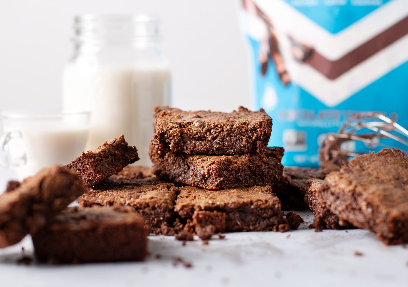 Protein Chocolate Brownies Easy & Tasty Brownie Recipe ICONIC Protein