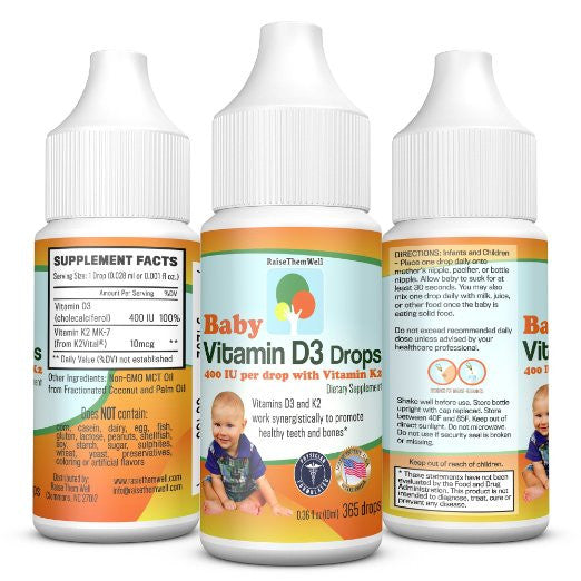 Why Your Babies And Toddlers Need Vitamin D And K2 Raise