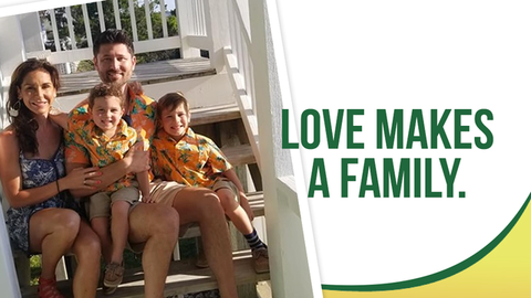 What's it like to be a foster parent? Love makes a family.