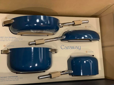 Our pick for #1 best non-toxic cookware: Caraway