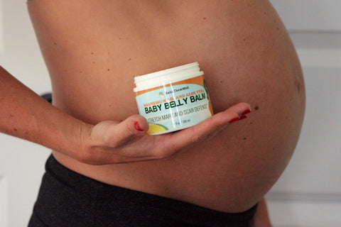 Raise Them Well Baby Belly Balm Stretch Mark and Scar Defense