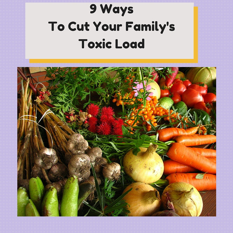 9 ways to reduce your family's toxic load