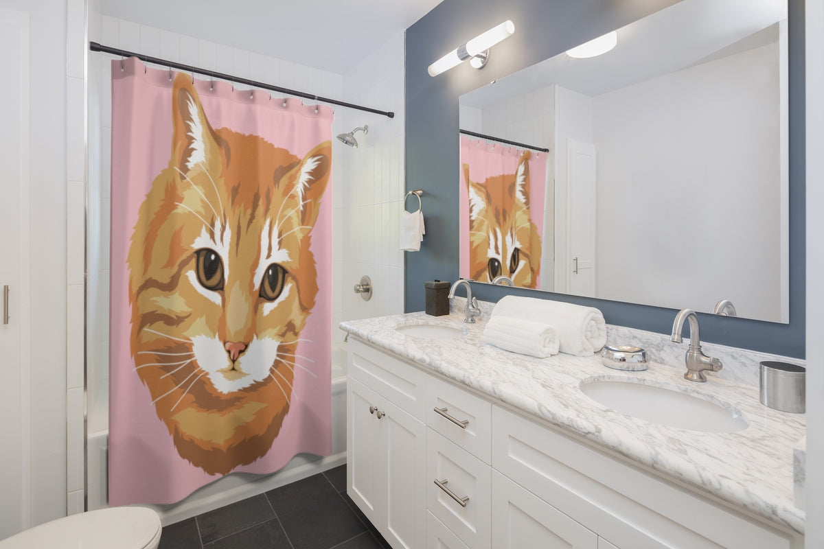 Custom Pet Shower Curtain – Print Your Pet