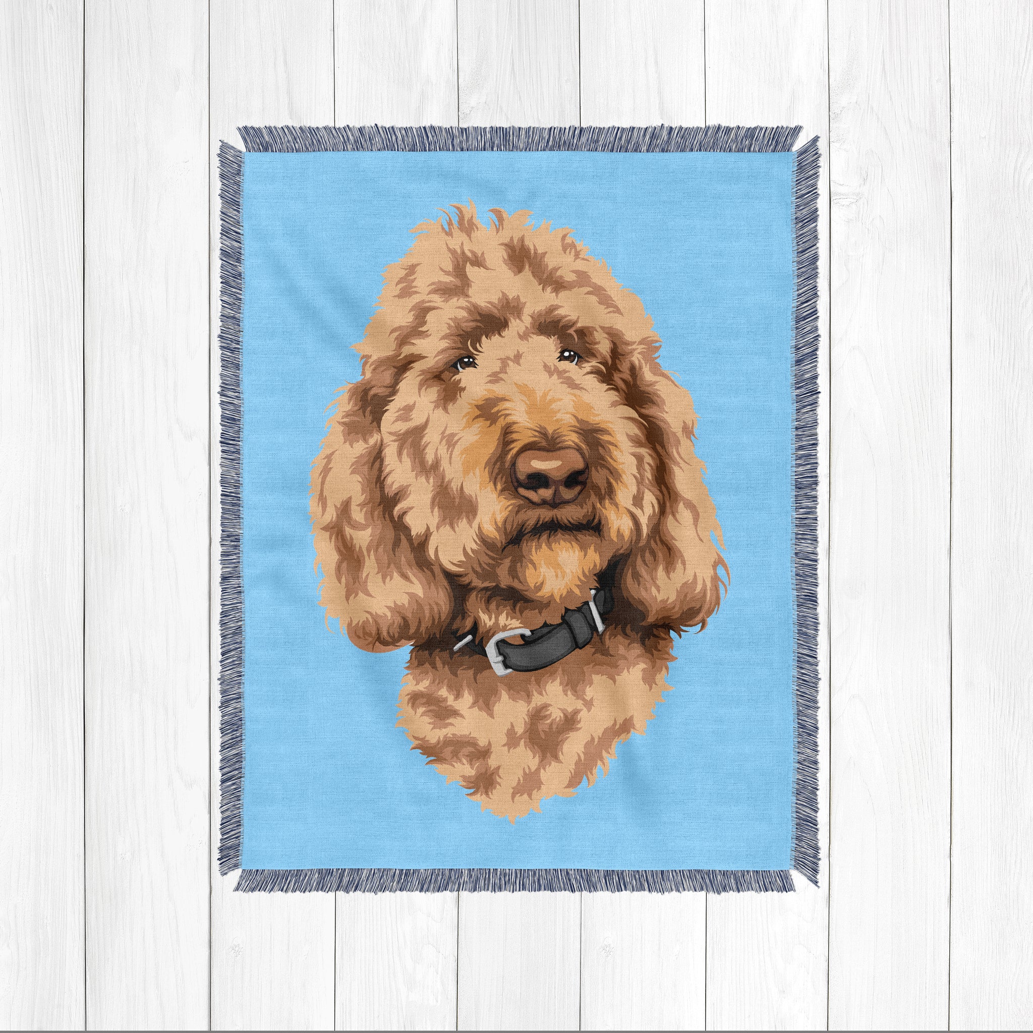 Custom Woven Pet Blanket - Print Your Pet