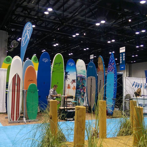 Doyle Surf and SUP at 2017 Surf Expo in Orlando FL