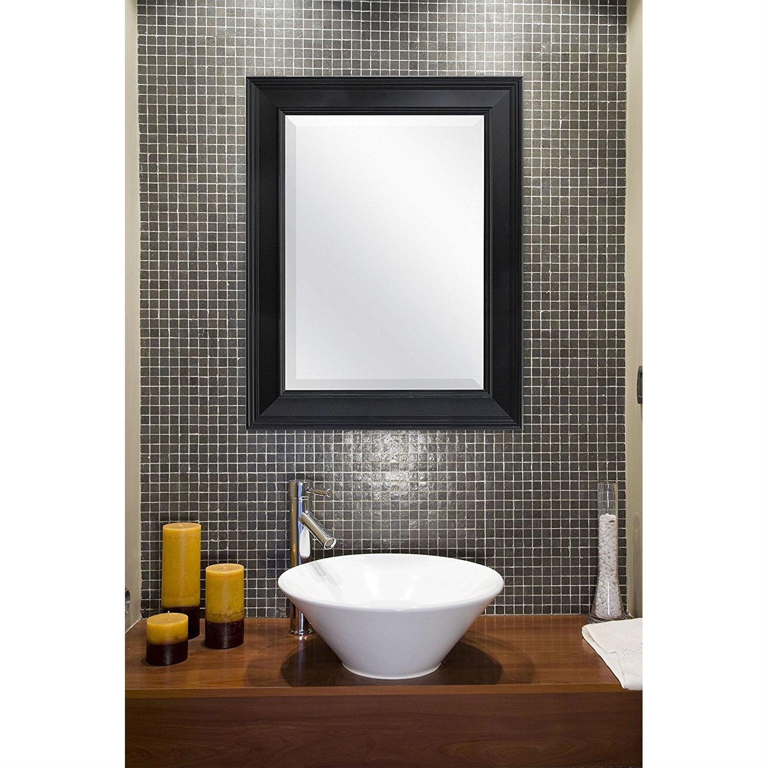 Beveled Bathroom Mirror