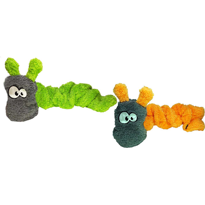 caterpillar dog toy