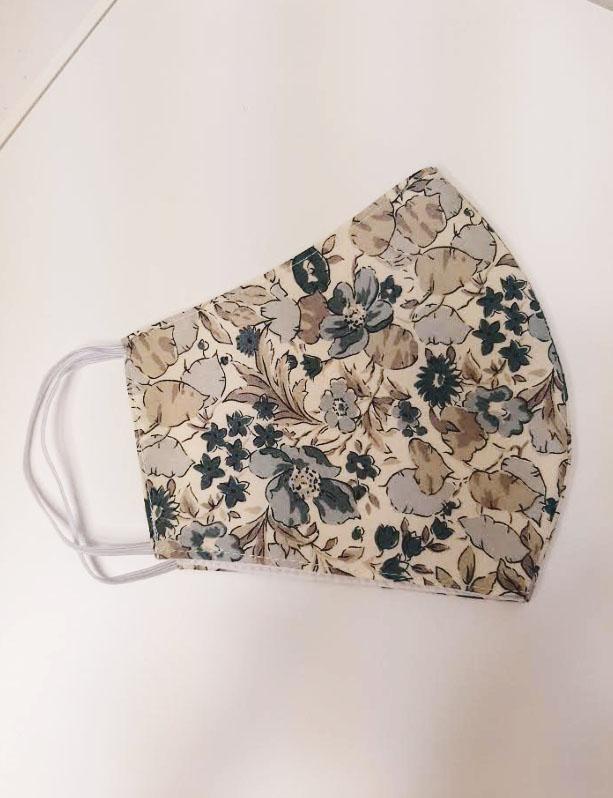 Grey Liberty of London Print Mask