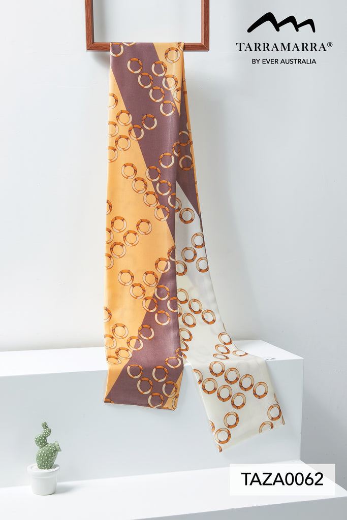 chain pattern scarf