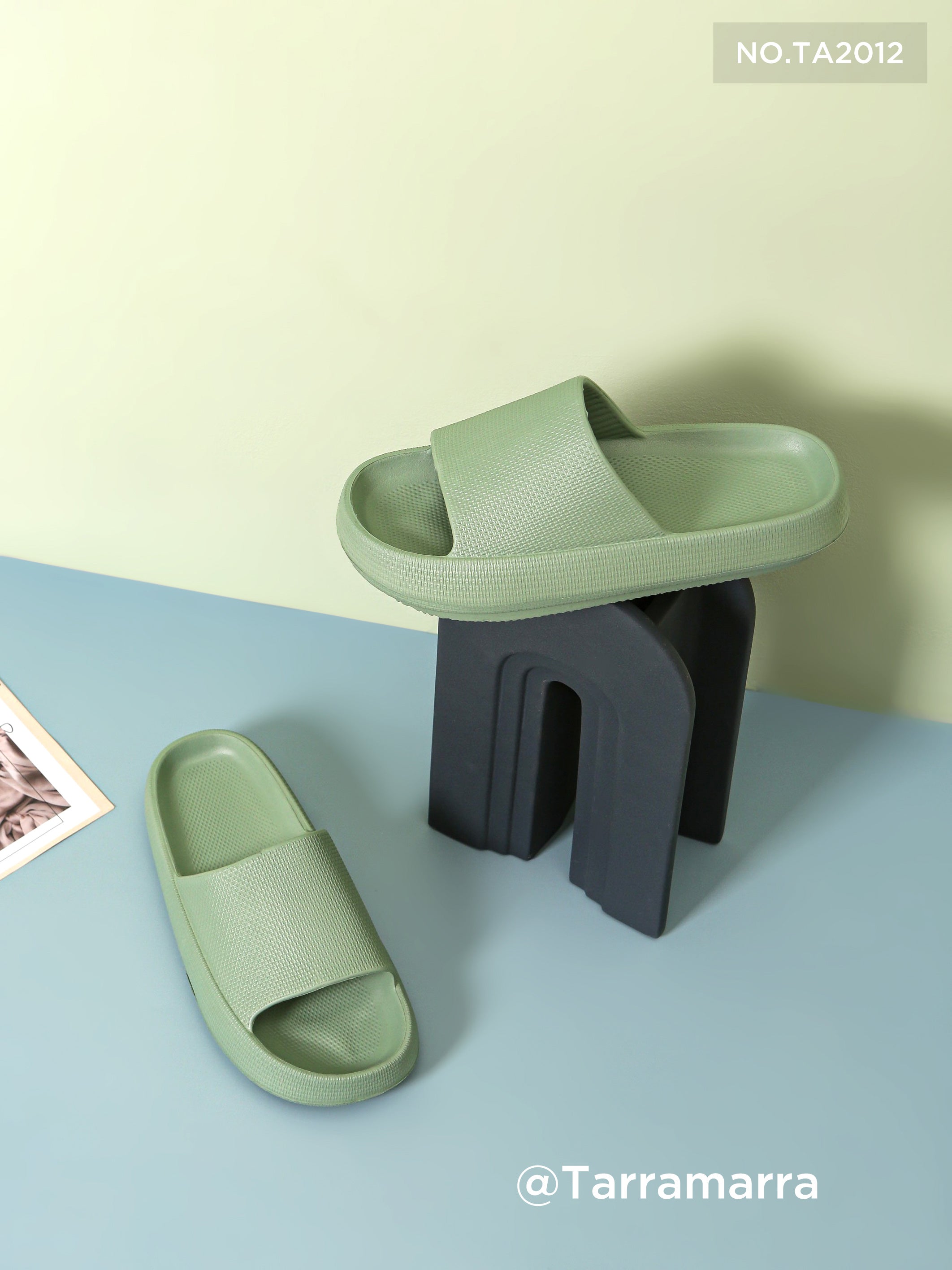 green pillow slides