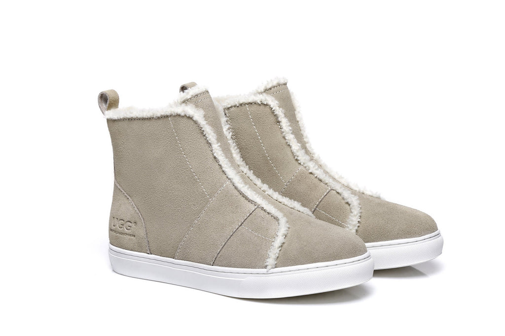 ugg with zipper on side