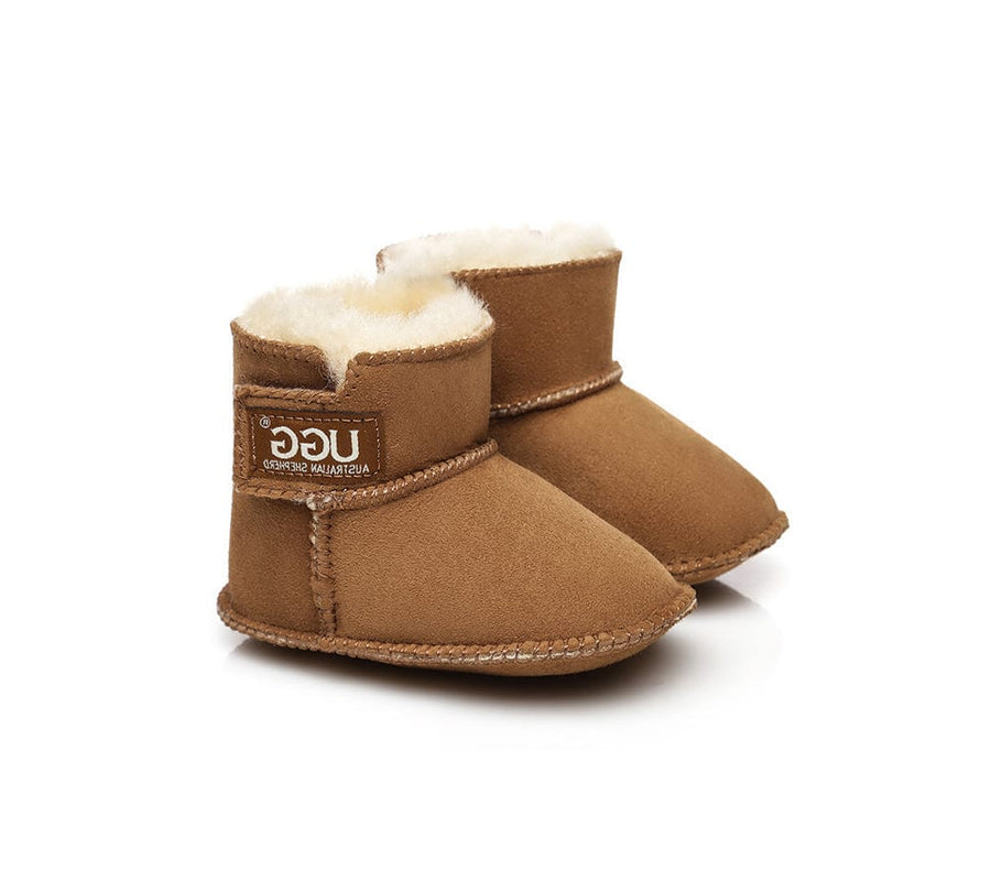 AS UGG Erin Australian Sheepskin Baby Booties Cradle | UGG EXPRESS