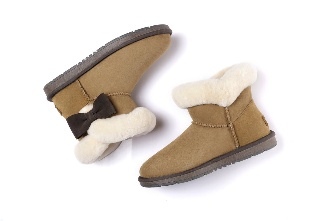 AS Mini UGG Boots With Bow On Side 
