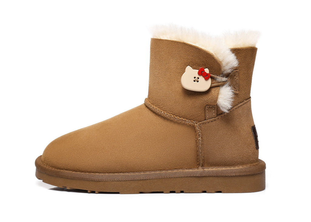  Hello  Kitty  Mini Button Boots  821012 UGG  EXPRESS
