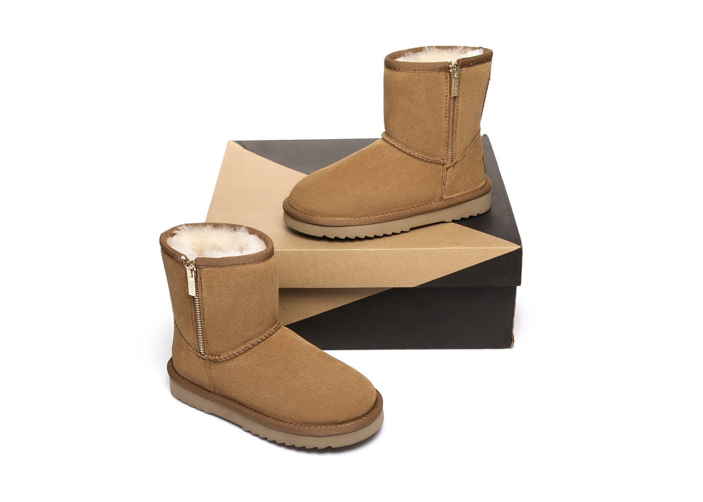 short uggs with zipper