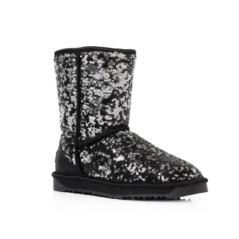 white sequin uggs