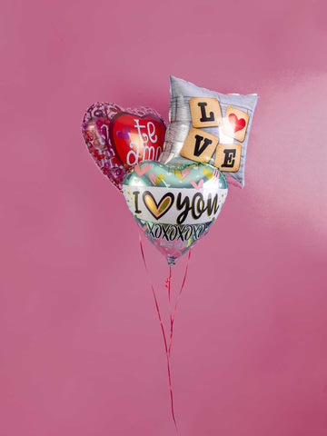 Bouquet de 5 Globos Metalizados Birthday