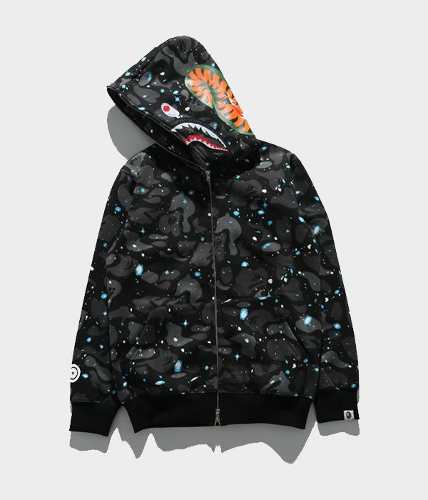 black star bape hoodie