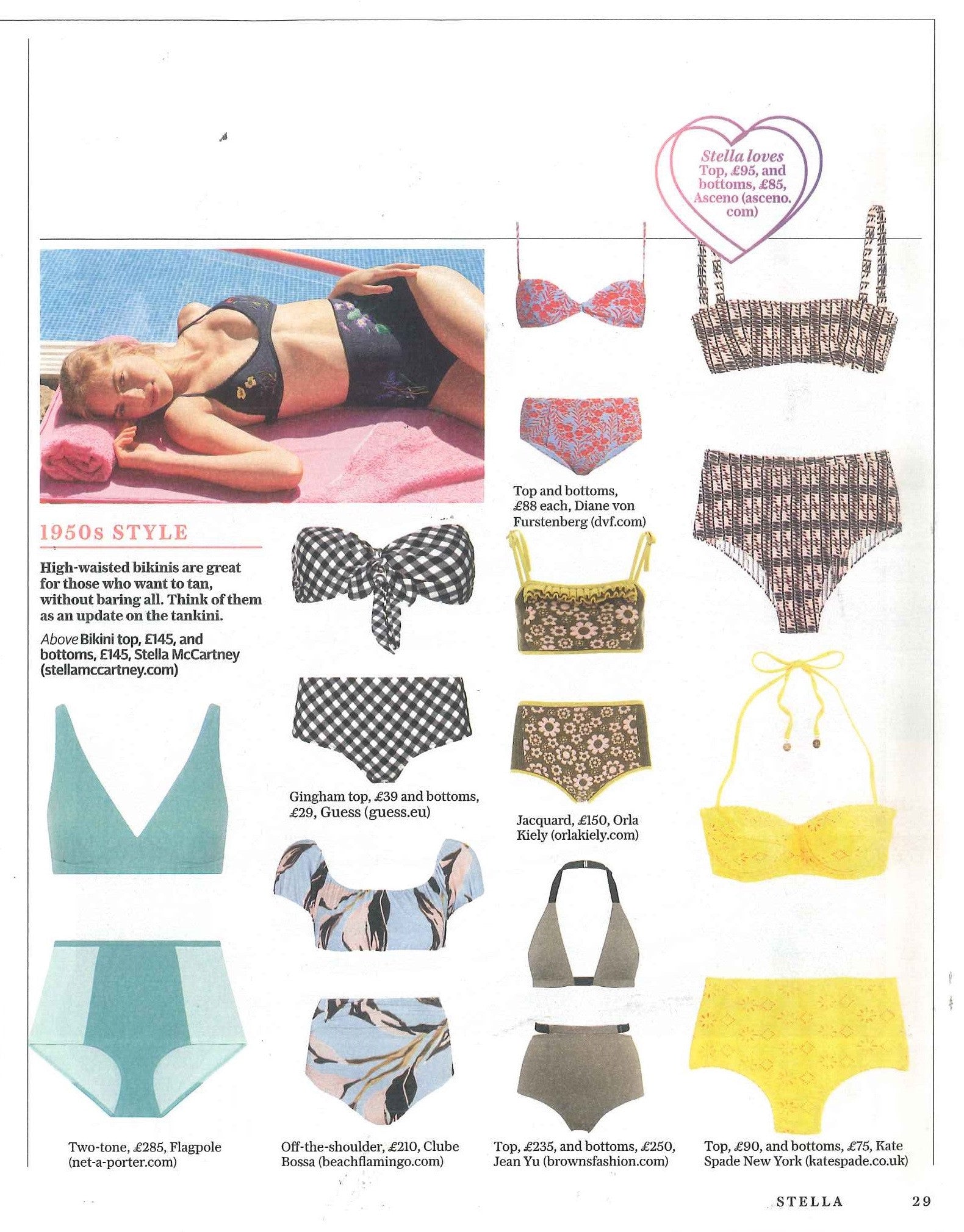 STELLA MAGAZINE - ASCENO SWIMWEAR