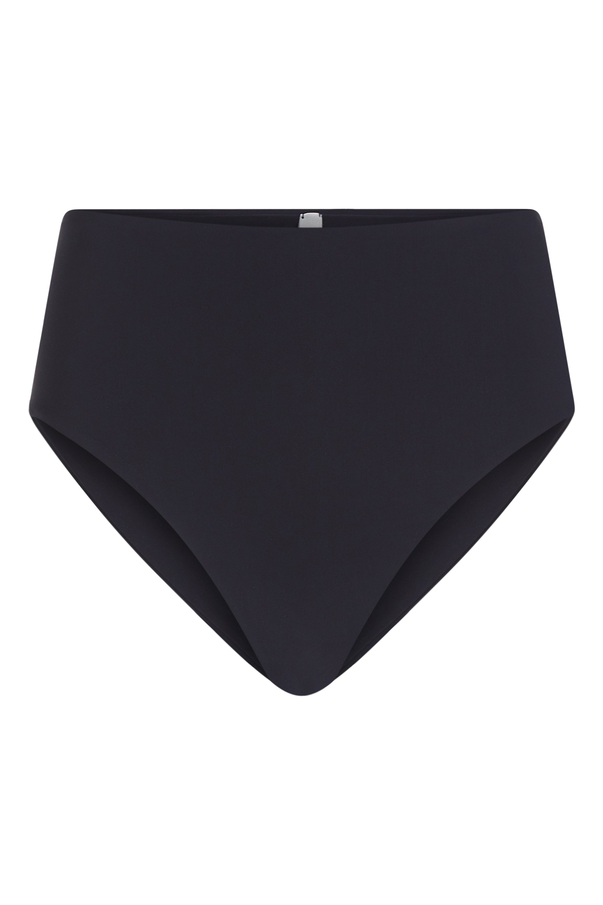 Deia Black Bikini Bottom | Black High Waisted Bikini Bottom