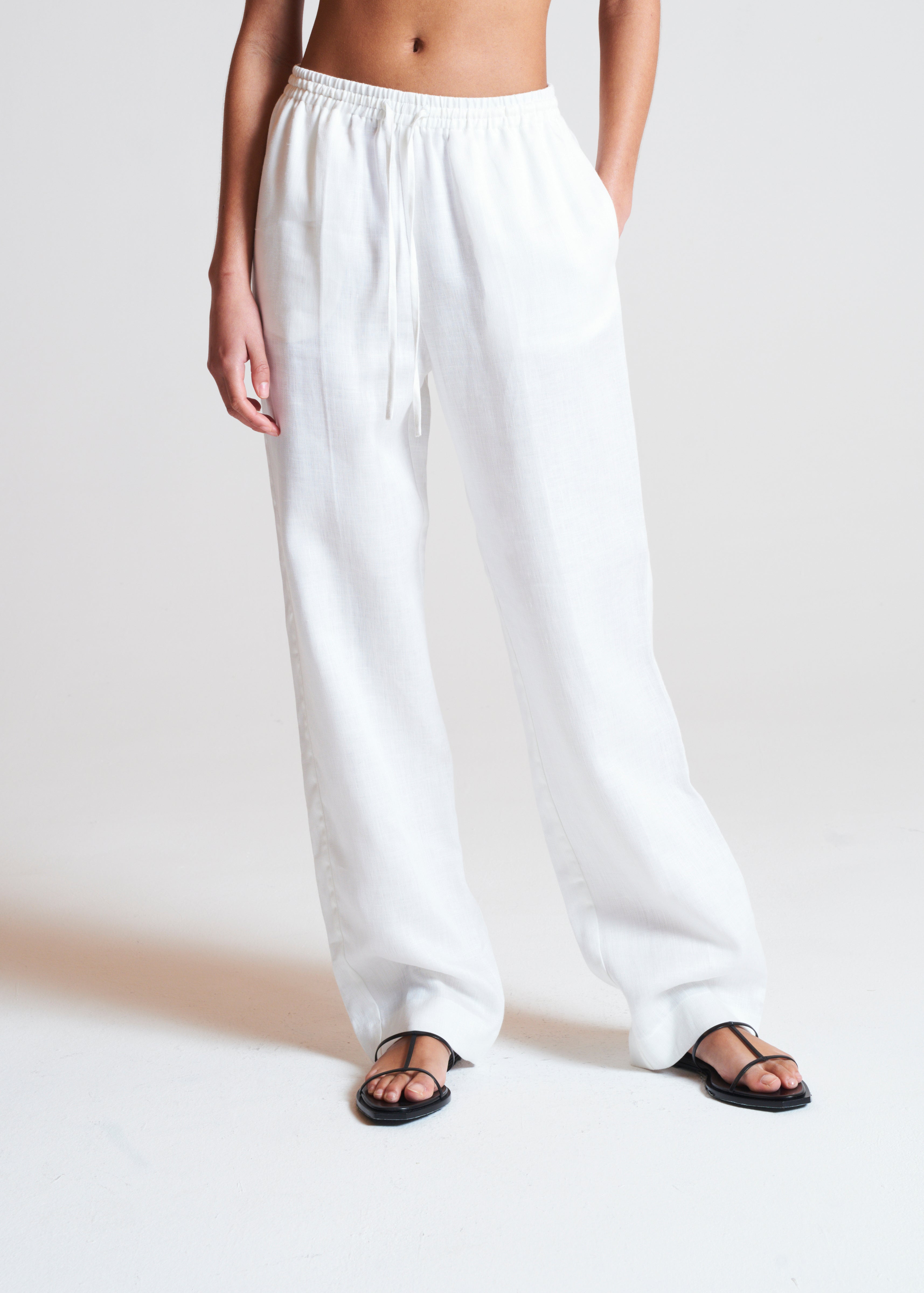 Buy White Pants for Women by AURELIA Online | Ajio.com