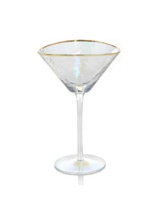 Modern Martini Glasses Set of 2 Blue – Sedoni Gallery