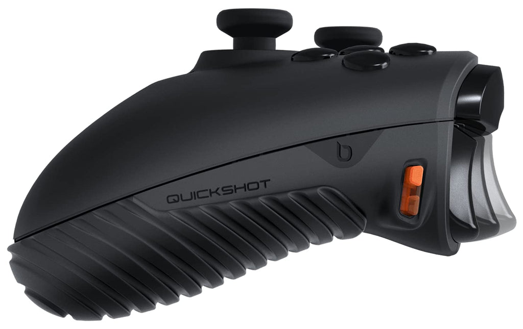 Bionik Quickshot Pro Rubber Custom Grip And Dual Trigger Locks Faster