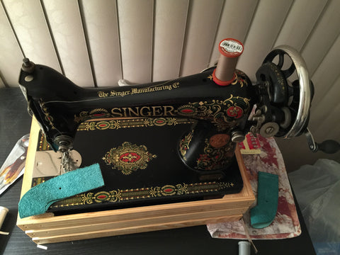 vintage singer sewing machine 1919