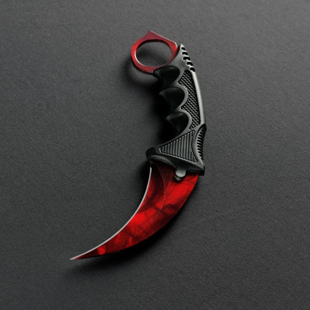 Real Ruby Doppler Karambit - Elemental Knives – Elemental Knives EU