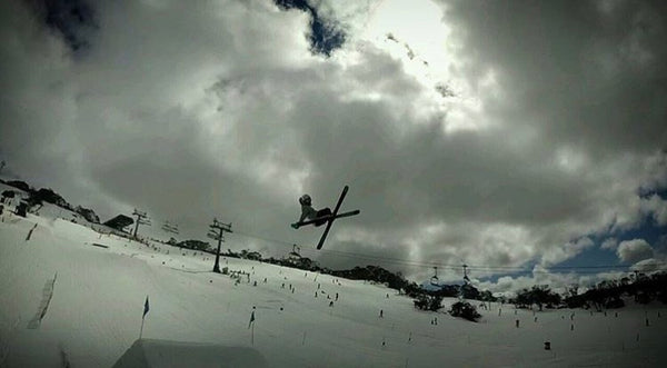 Mitchell Breitfuss Team Blackbird Bespoke Ski Co Skier