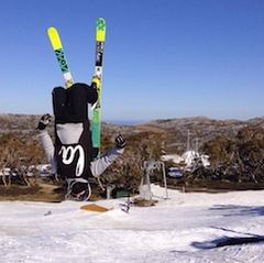 Mitchell Breitfuss Perisher Valley Team Blackbird Bespoke Ski Co Skier