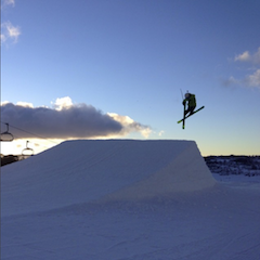 Mitchell Breitfuss Perisher Valley Team Blackbird Bespoke Ski Co Skier