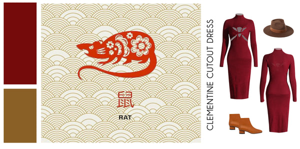 What to wear for CNY 2024 - rat